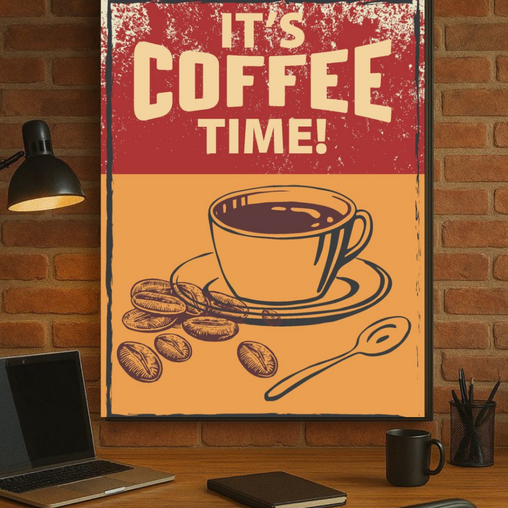 Hiasan dinding vintage coffe hiasan cafe hiasan kamar hiasan dinding cafe