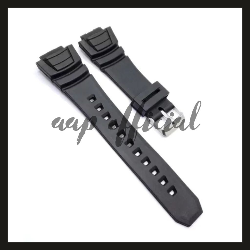 Tali Jam Tangan Casio G shock Giez GS1001 Rubber Strap Tali Jam GS 1001 Hitam