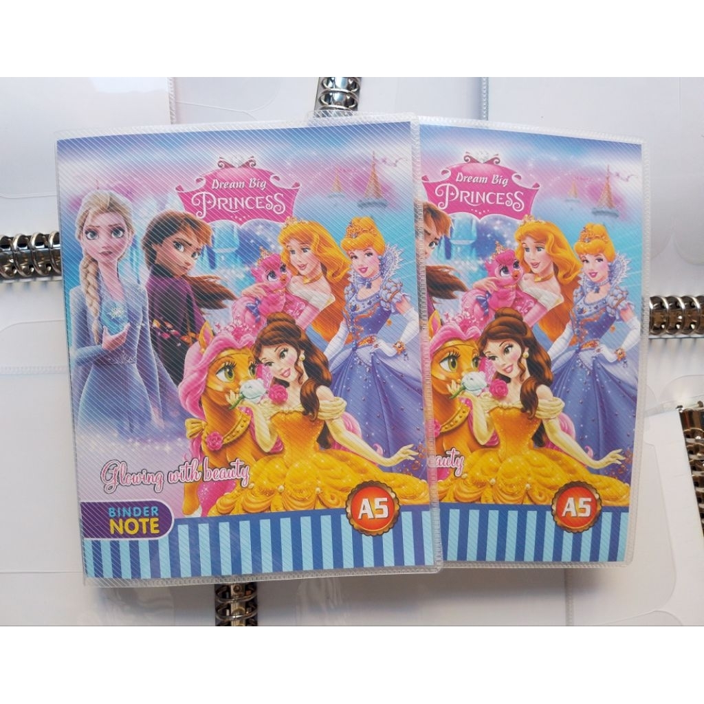 BINDER PRINCESS A5 20 RING BESI/ BINDER UKURAN A5