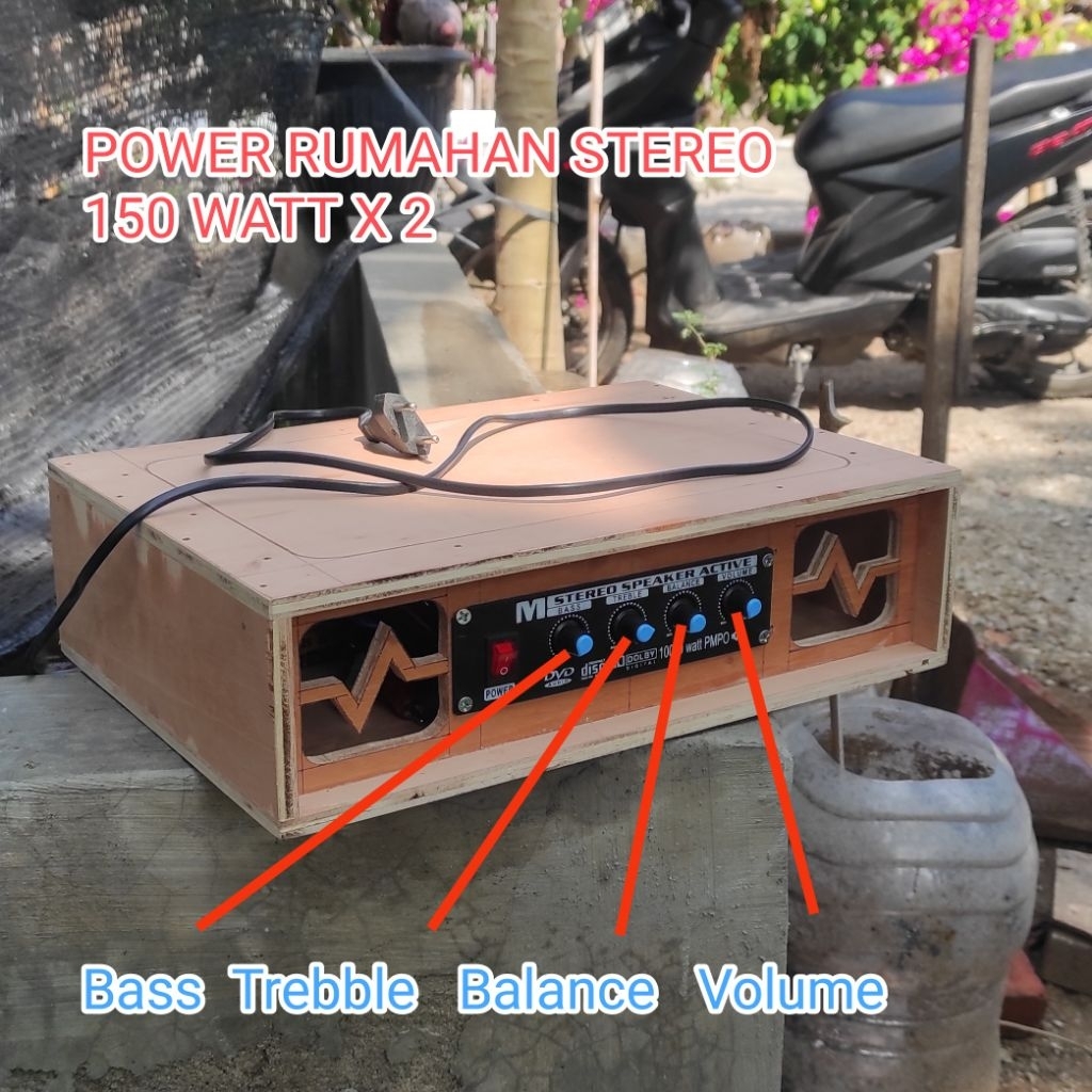 Amplifier Rakitan 150 watt stereo