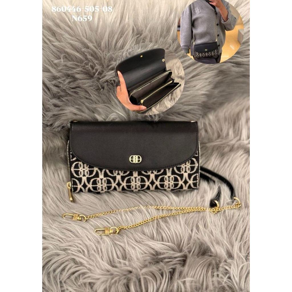 Dompet Tali Bonia Original laluna black