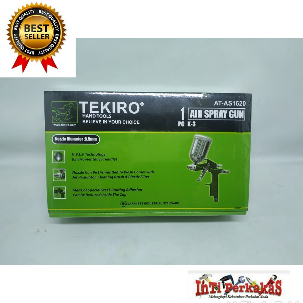 TEKIRO SPRAY GUN K-3 SEMPROTAN CAT/AIR SPRAY GUN/SEMPROT UDARA/ALAT SEMPROT CAT TEKIRO