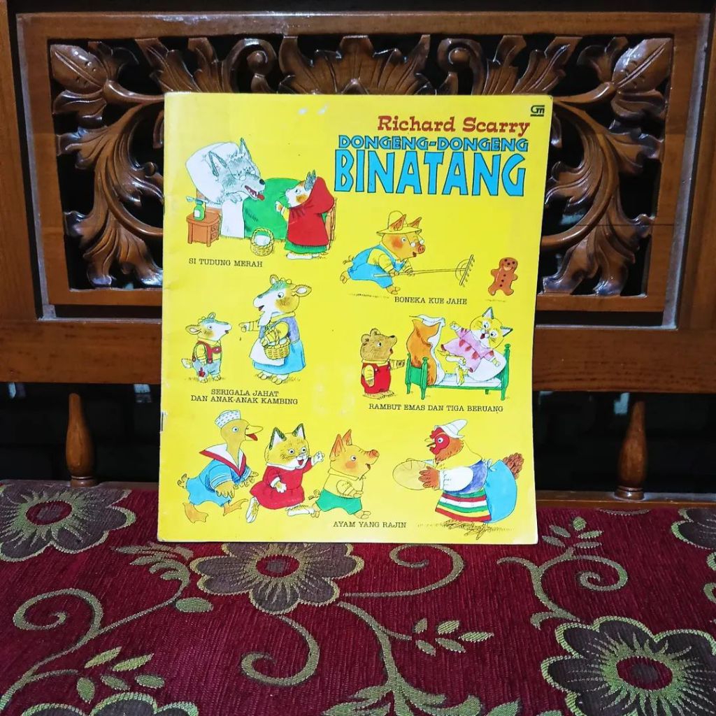Buku Cerita Anak Richard Scarry Dongeng-dongeng Binatang