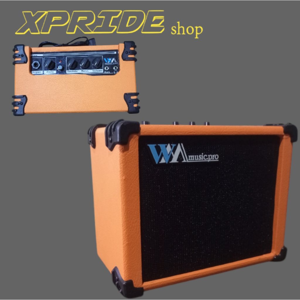 AMPLIFIER GITAR LISTRIK 4 INCH SUDAH DISTORSI