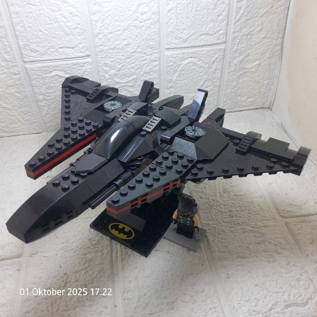 Lego brick kw pesawat batman/lego kendaraan batman/lego pesawat/lego bekas