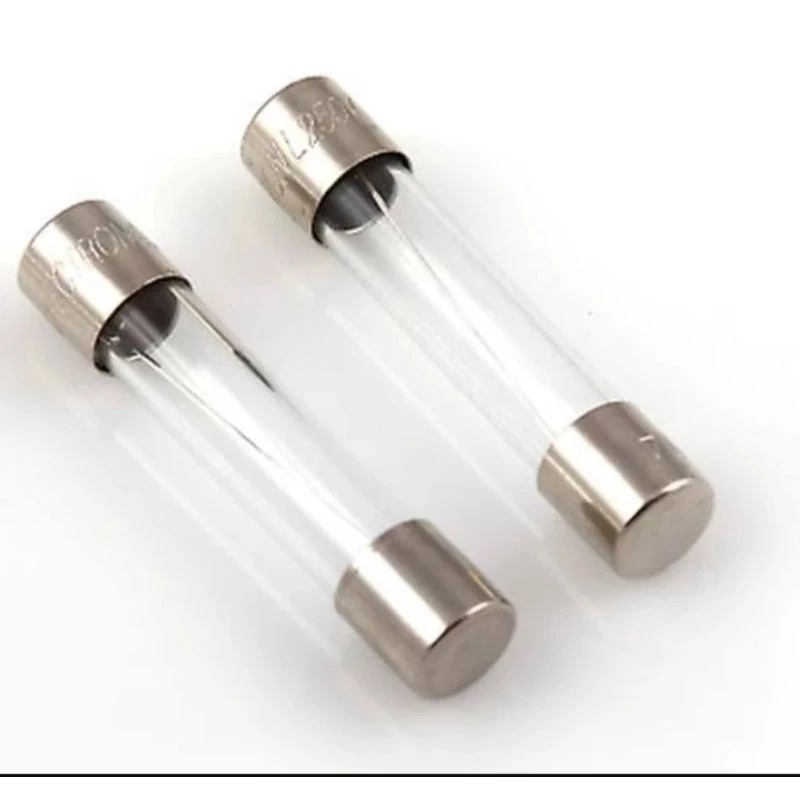 22i SIKRING TABUNG 10A Glass Fuse Sekring Elektronik sekring tabung kaca fuse kaca kecil 10 a
