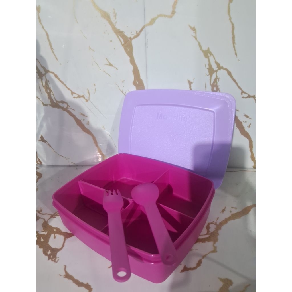 Original Moorlife Qiana / Kana kotak bekal set