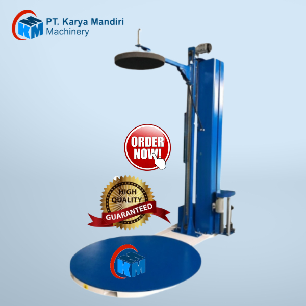 Pallet Wrapping Machine with Mechanical Tension and Clamp HL-1500EP