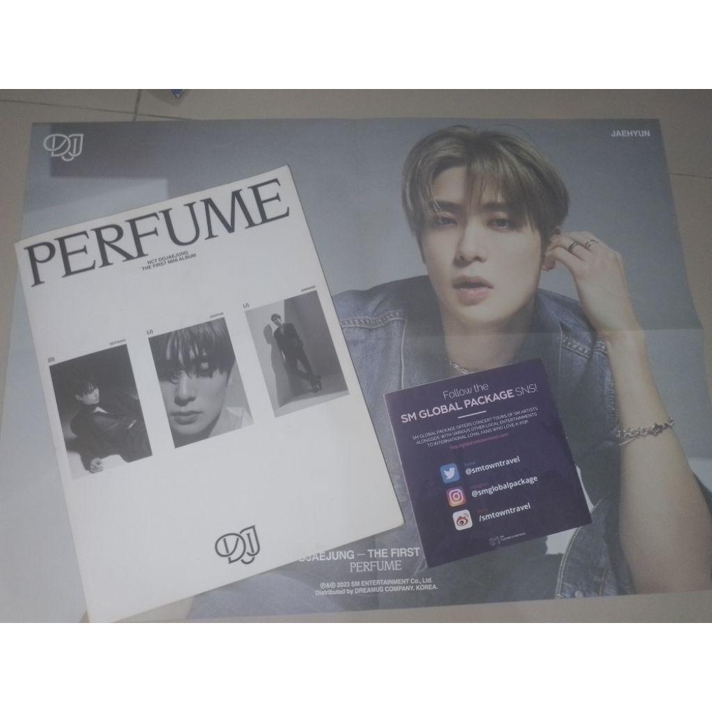 Album OFFICIAL Unsealed NCT DOJAEJUNG PARFUME