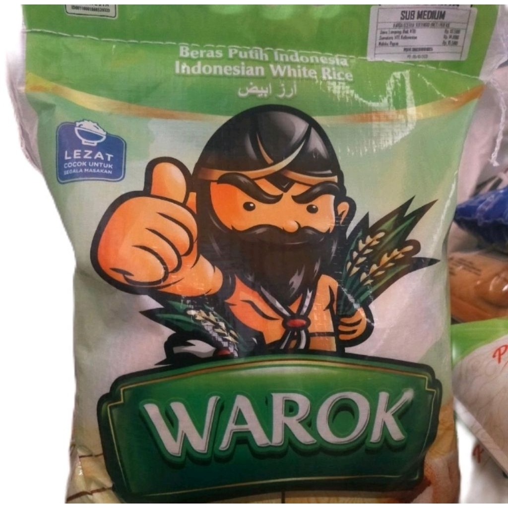 Beras 5 Kg Warok Medium