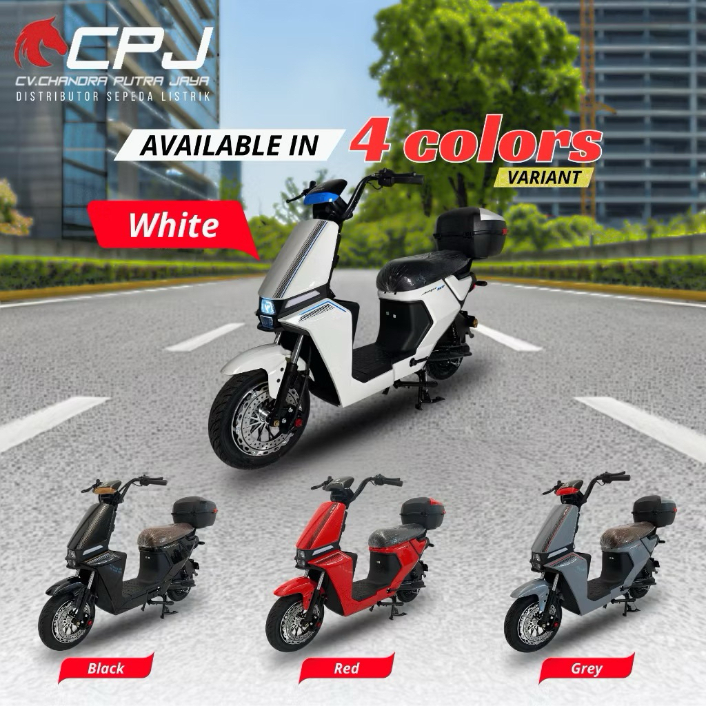 SEPEDA LISTRIK EXOTIC STINGER 8.0 KUALITAS GARANSI RESMI NEW 2025 EBIKE