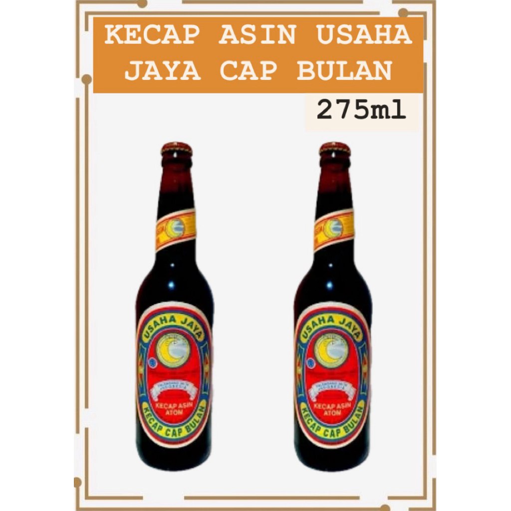 KECAP ASIN USAHA JAYA CAP BULAN