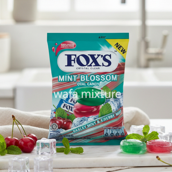 Permen Fox's Mint Blossoms 125gr candy Foxs Fox