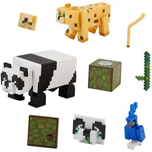 new Mattel Minecraft Comic Maker Jungle Dwellers
