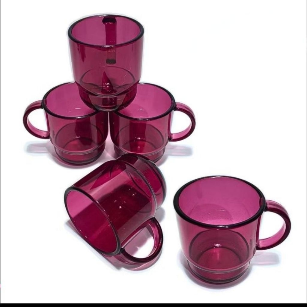 Deluxe Tumbler / WTC Cup / Coffee Mug / Clear Mug Tupperware