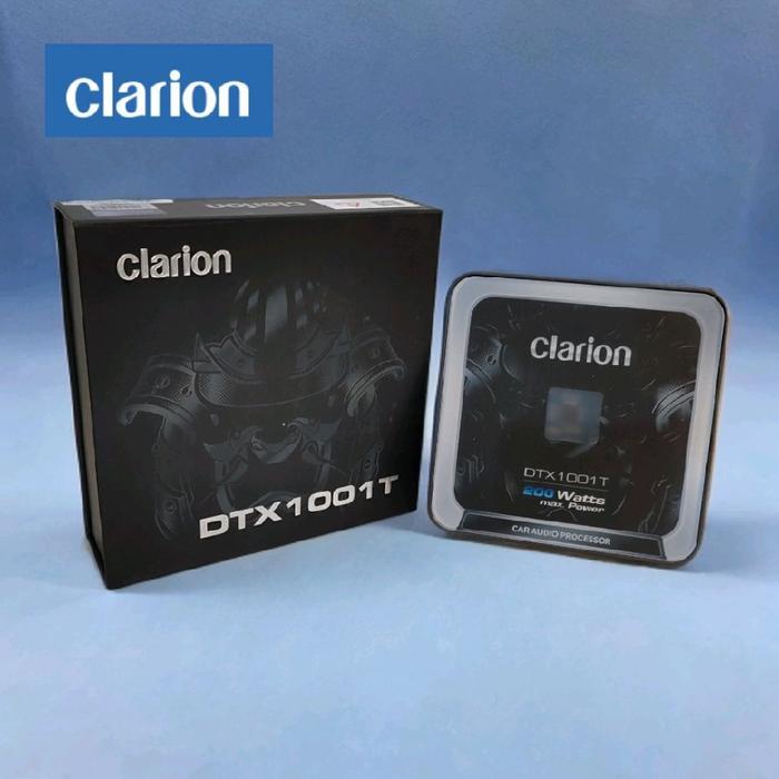 Clarion DSP Amplifier DTX-1001T 4 CH high + 2 CH Low output, 4 X 50W(AB) DSP Amplifier, BT