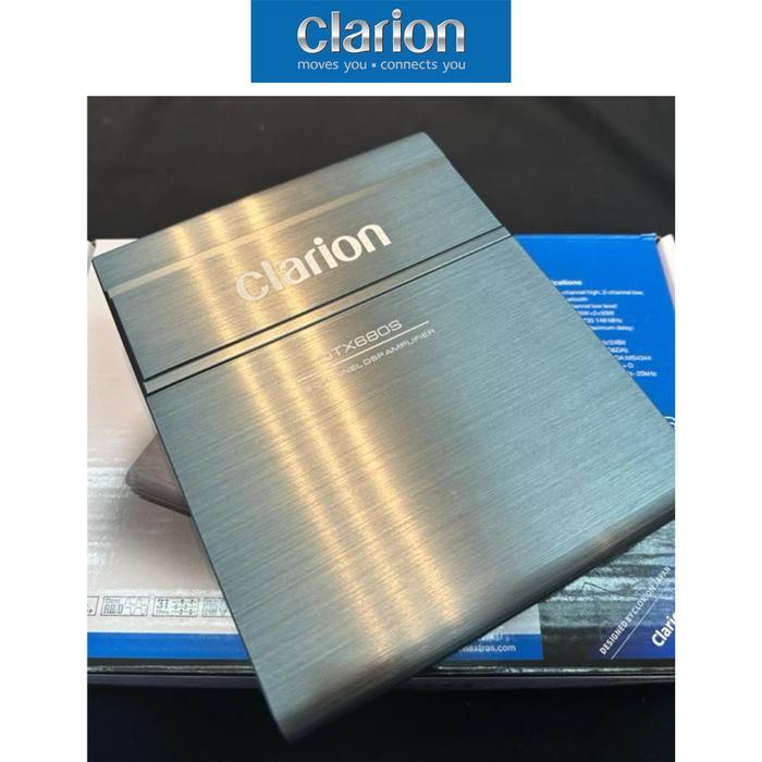 DSP Amplifier Mobil Prosesor Clarion DTX Series DTX680S - 8 Channel DSP Amplifier Mobil