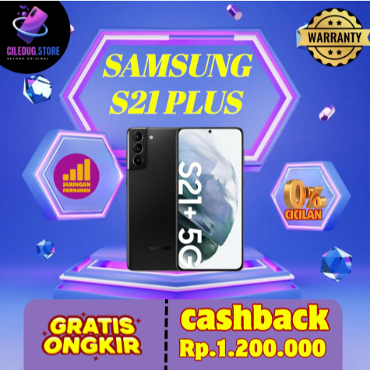 SEIN Samsung Galaxy S21 Plus | S21+ 5G 8/256GB 8/128GB Second Fullset Original Indonesia