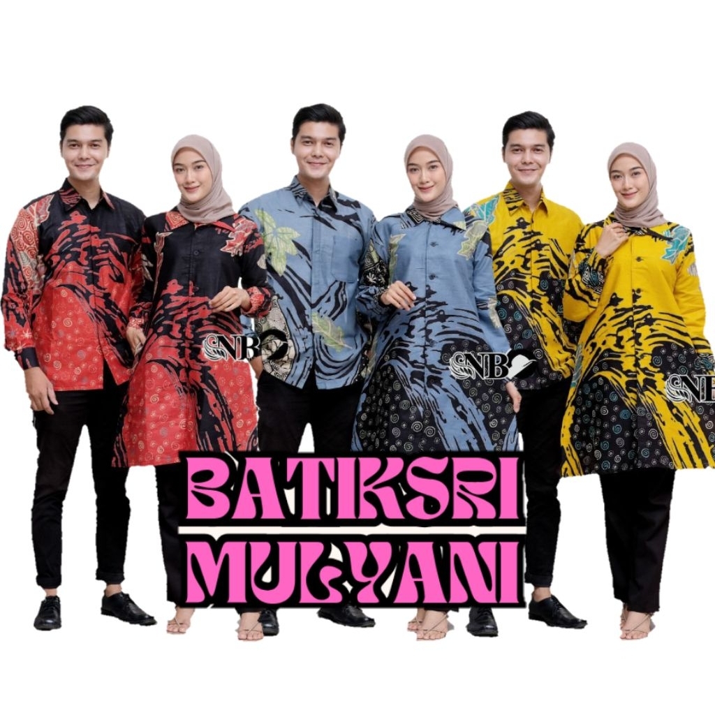 Batik couple keluarga modern terbaru set couple batik keluarga