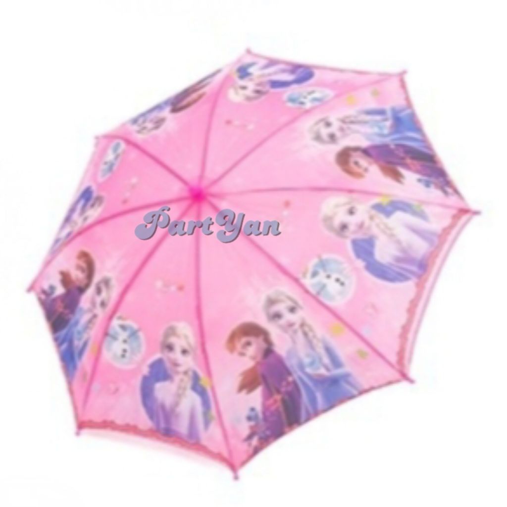 Payung Anak Laki-Laki Dan Perempuan Buka Tutup Manual Murah Size kecil-35-1