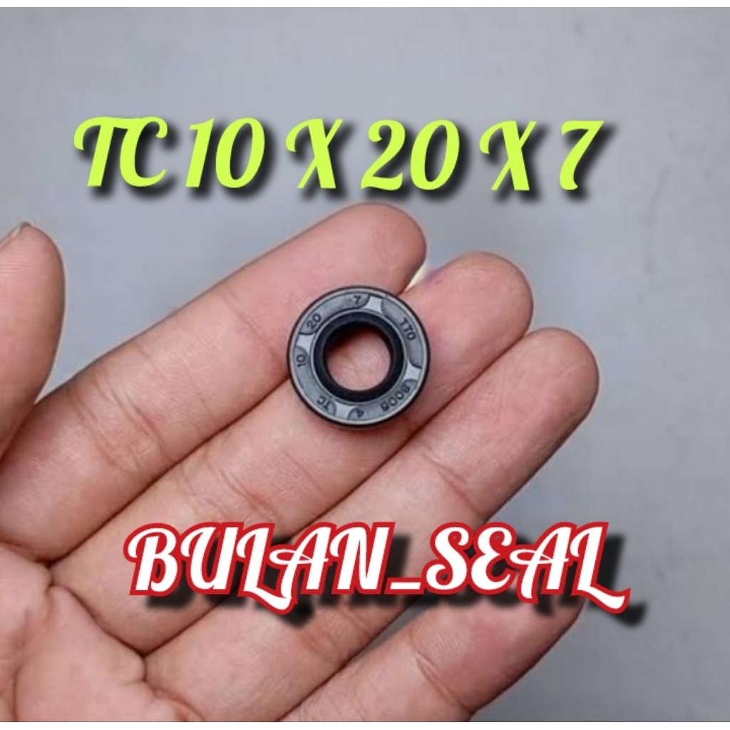 OIL SEAL SHOCK BELAKANG YAMAHA-MIO
-MIO J
-MIO GT
-SOUL
-NMAX
-AEROX
UKURAN
TC 10x20x7
