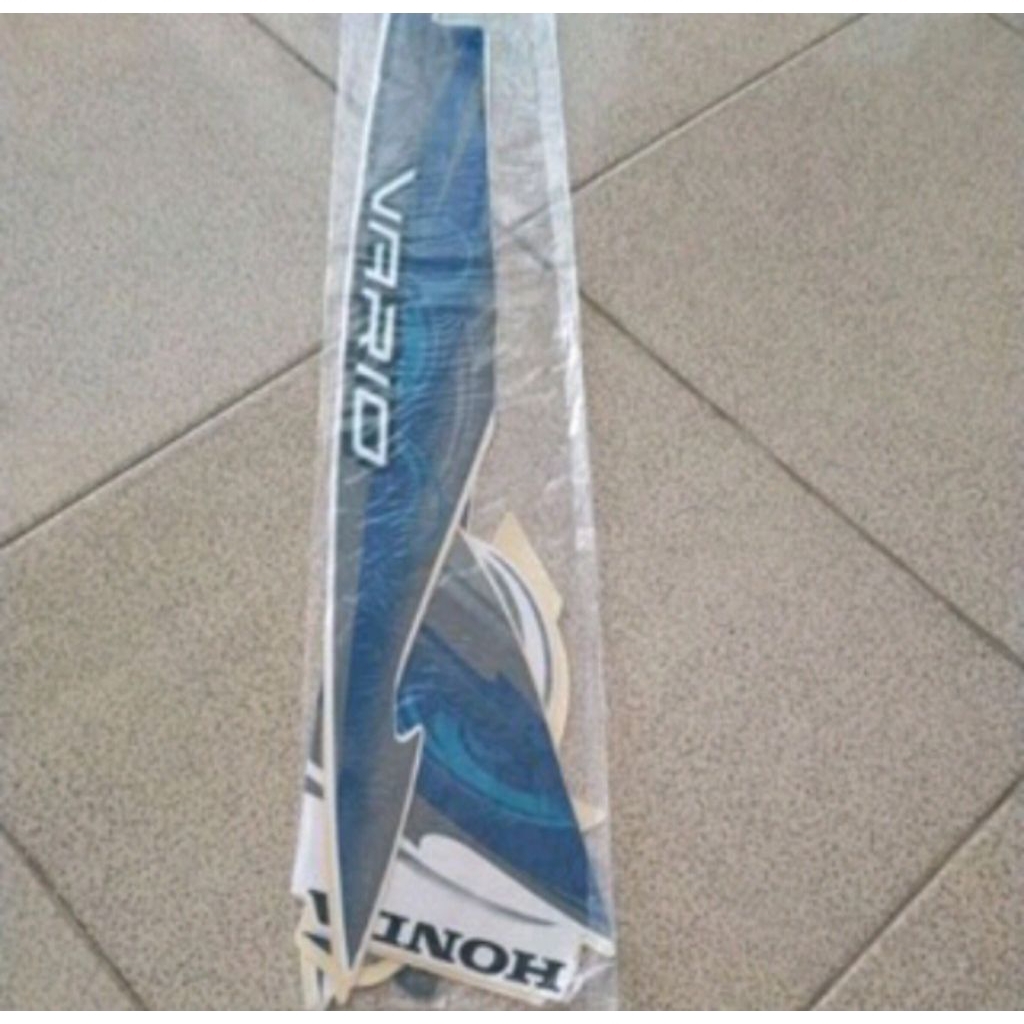 Striping Vario 110 2010 biru