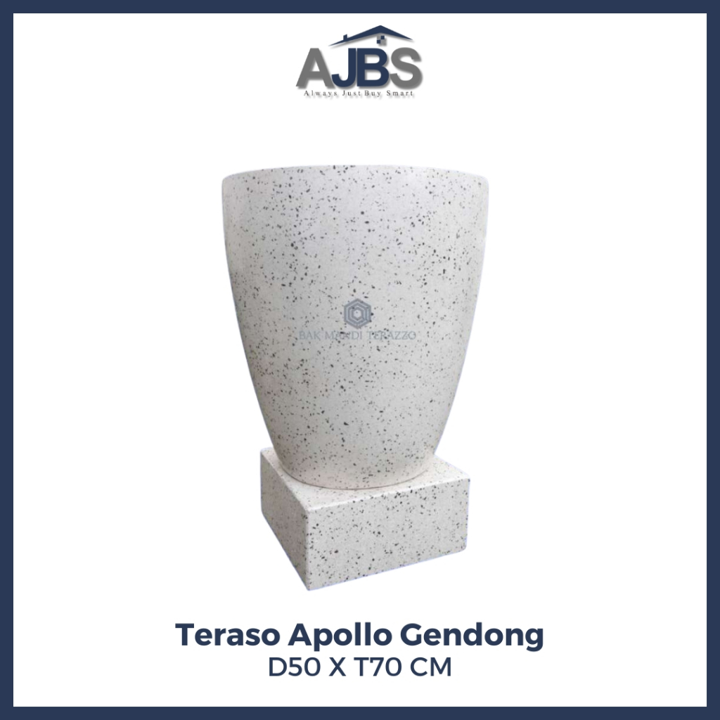 Teraso Apollo gendong Bak Mandi Terazo 50x80 Bak Kamar Mandi Bak Mandi Teraso MBP