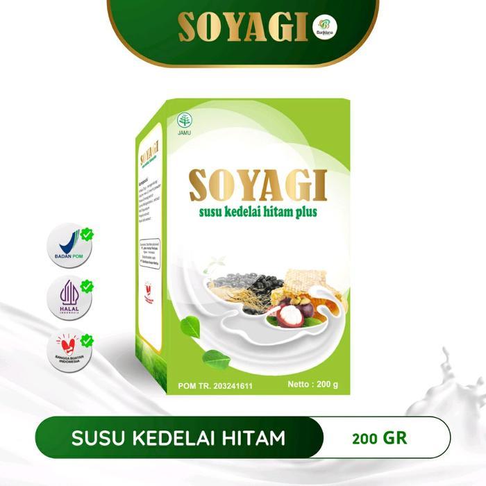 Susu Diet Soyagi Susu Kedelai Hitam Pelangsing Ampuh Herbal BPOM