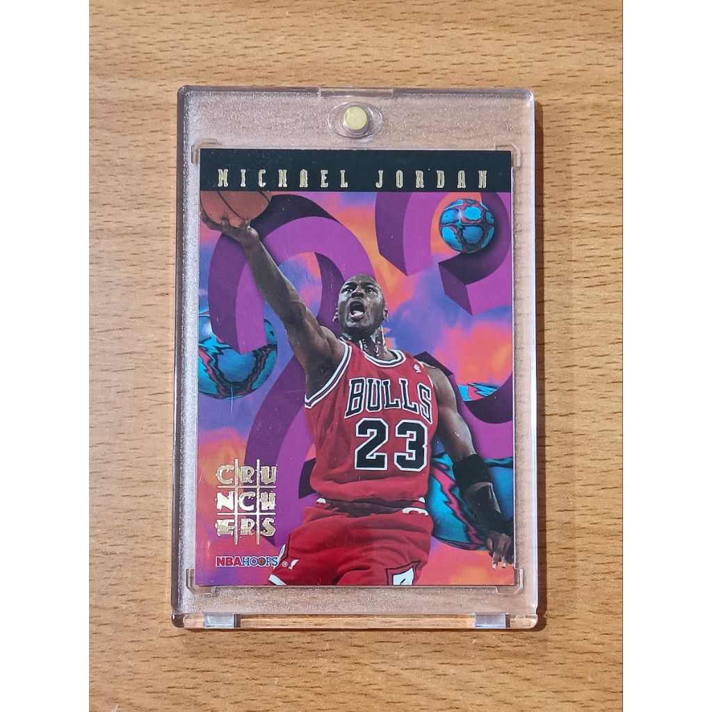 kartu basket michael jordan hoops crunchers 1995