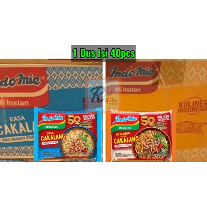 Indomie Cakalang Goreng Indomie Cakalang Kuah khas Manado Indomie Goreng