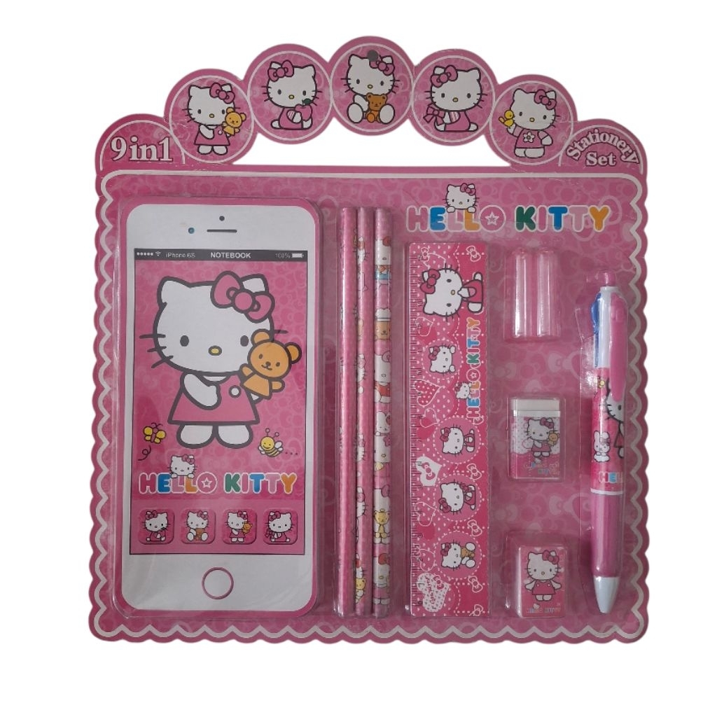 Stationery set hello kitty, unicorn disney princess / Paket Alat Tulis hello kitty, unicorn, Princes