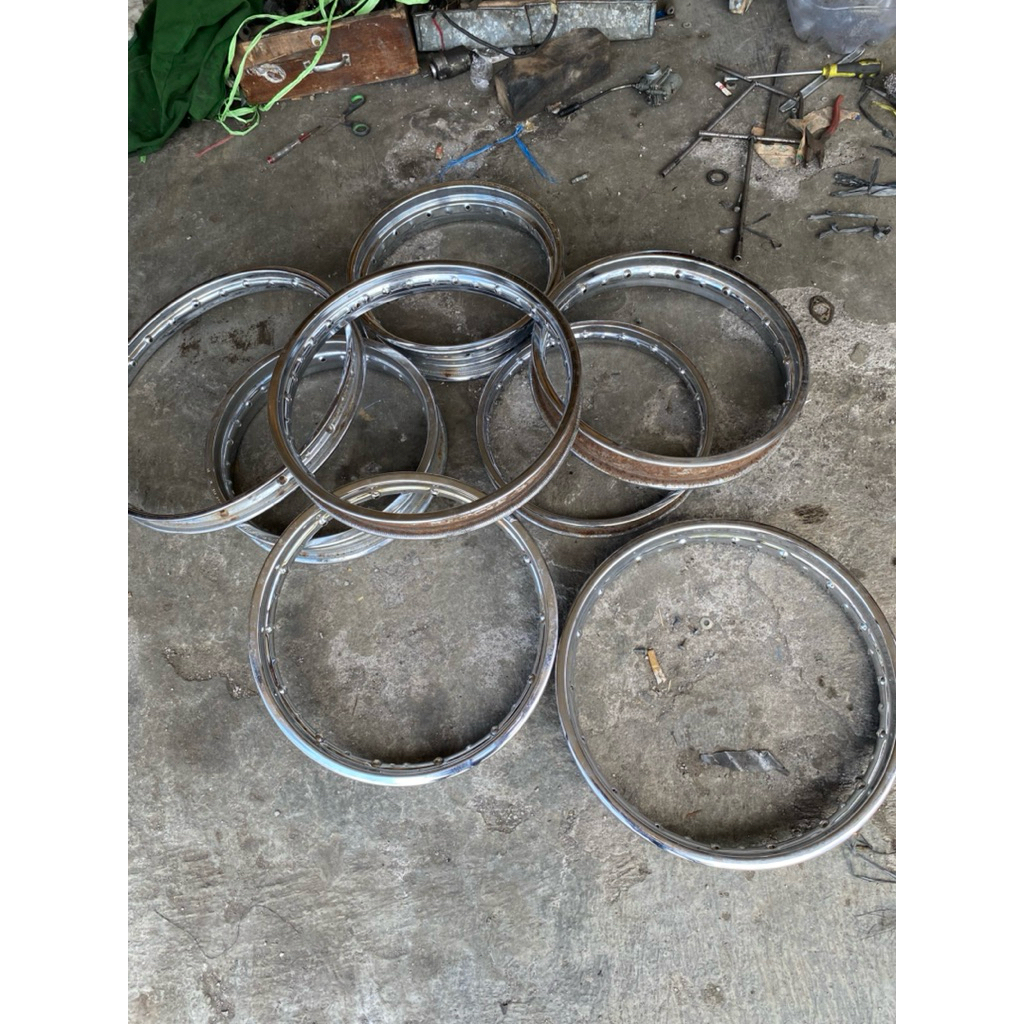 pelek velg besi ring 14 original copotan