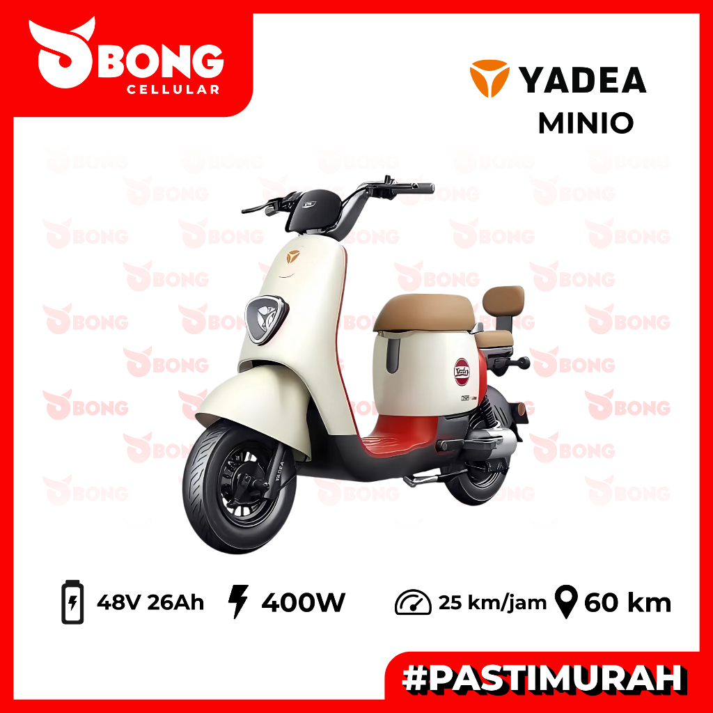 Sepeda Listrik YADEA MINIO Terbaru 400watt