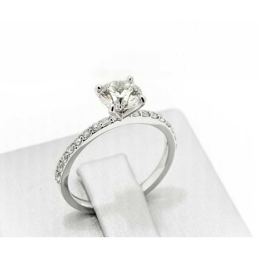 House of Luxe Jewelry - Ring Solitaire Micro Diamond 1.13CT F VVS2