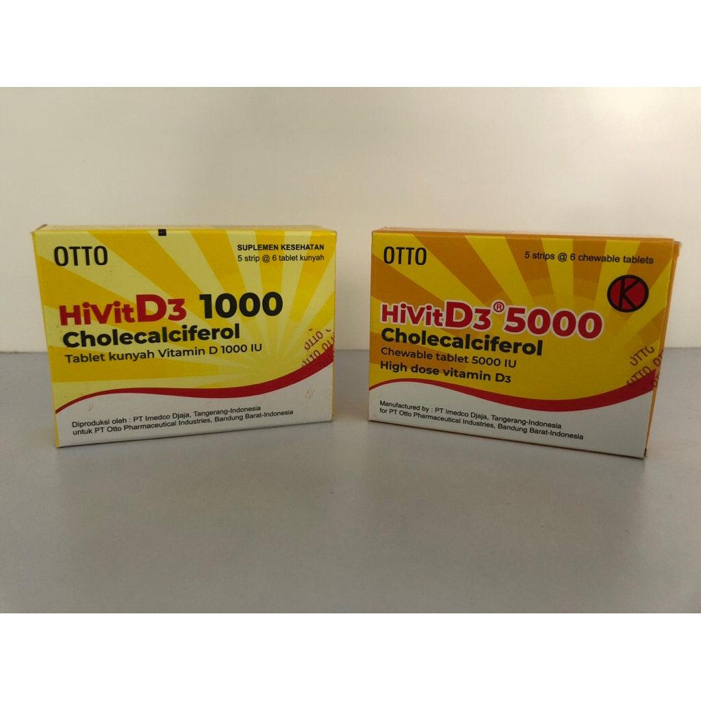 Hivit D3 1000 / Hivit D3 5000 / Suplemen Kesehatan / Health Suplemen