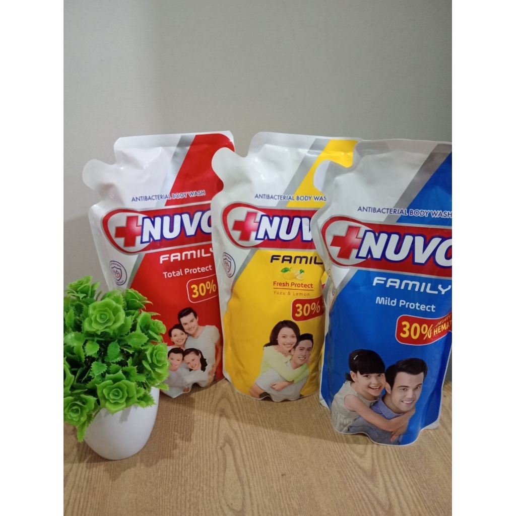 Nuvo Sabun Cair 825ml - Sabun Cair Nuvo 825ml