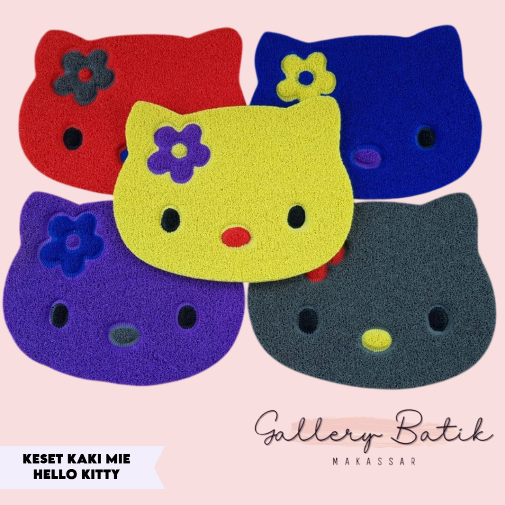 KESET KAKI / KARPET MIE / KESET KAMAR MANDI KARET // TERMURAH MAKASSAR [[Gallery Batik Makassar]]