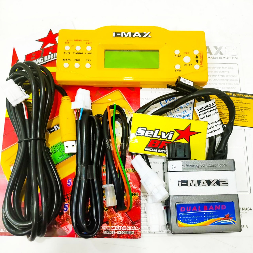 CDI I-MAX IMAX 2 DUALBAND BRT 26 STEP 2 MEMORY PLUS REMOTE GRAND SUPRA FIT WIN REVO PRIMA LEGENDA