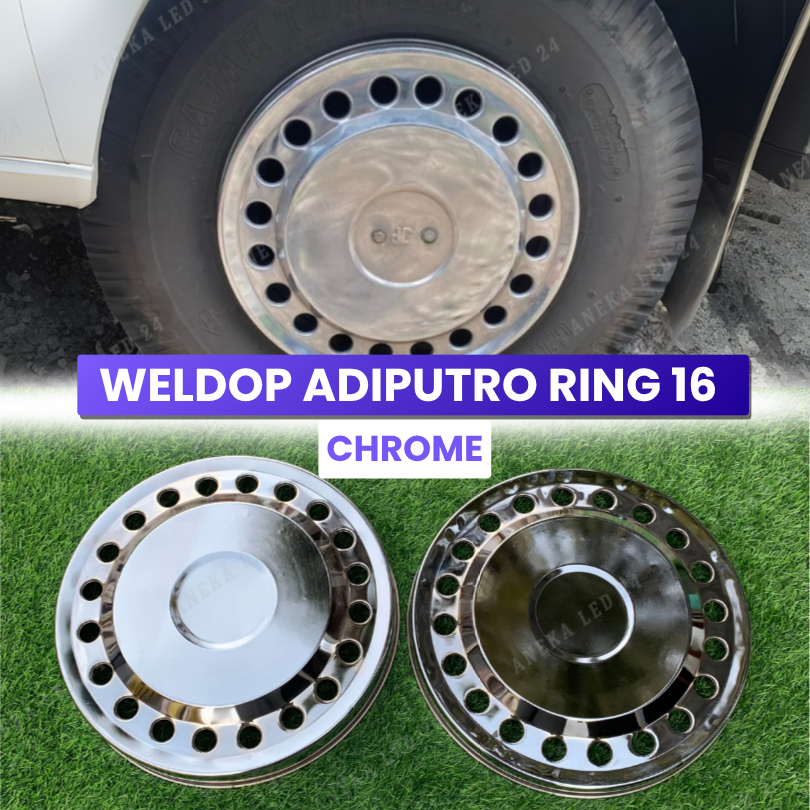 WELDOP WELDOP ADIPUTRO BOLONG CHROME RING 16 PLUS DUDUKAN