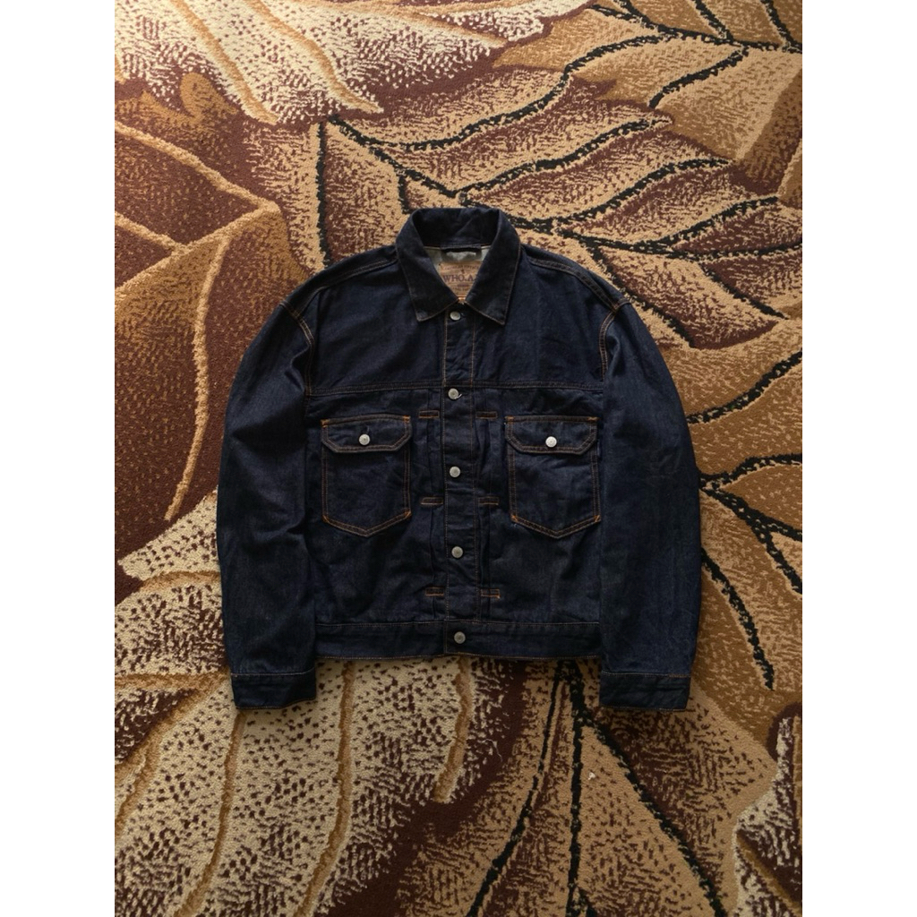 Who Au Type 2 Selvedge Trucker Jacket Denim