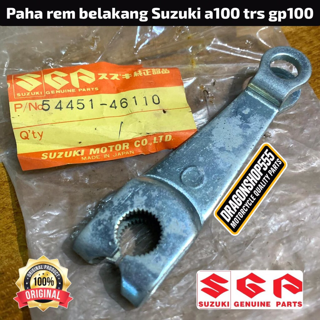 PAHA REM BELAKANG SUZUKI A100 TRS GP100 ORIGINAL NOS JAPAN 54451-46110