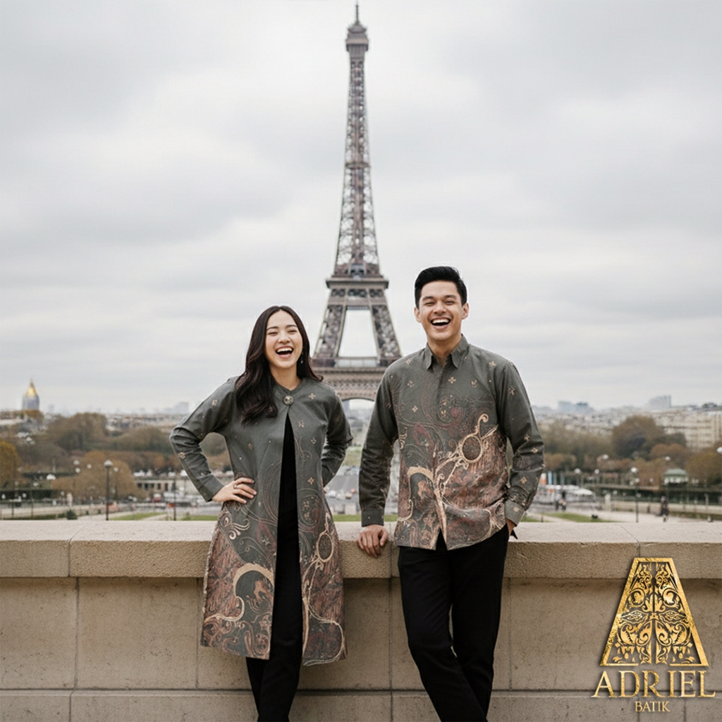 AZKA BATIK TULIS PREMIUM (Kemeja PRIA / Outer WANITA)  - Batik Motif Kualitas PREMIUM KATUN Solo Mur