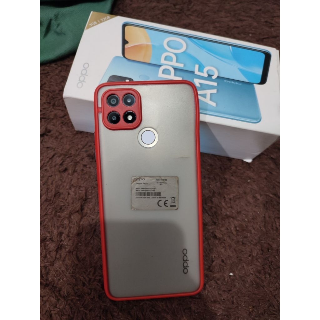 oppo a15 bekas pakai 3/32gb normal semua