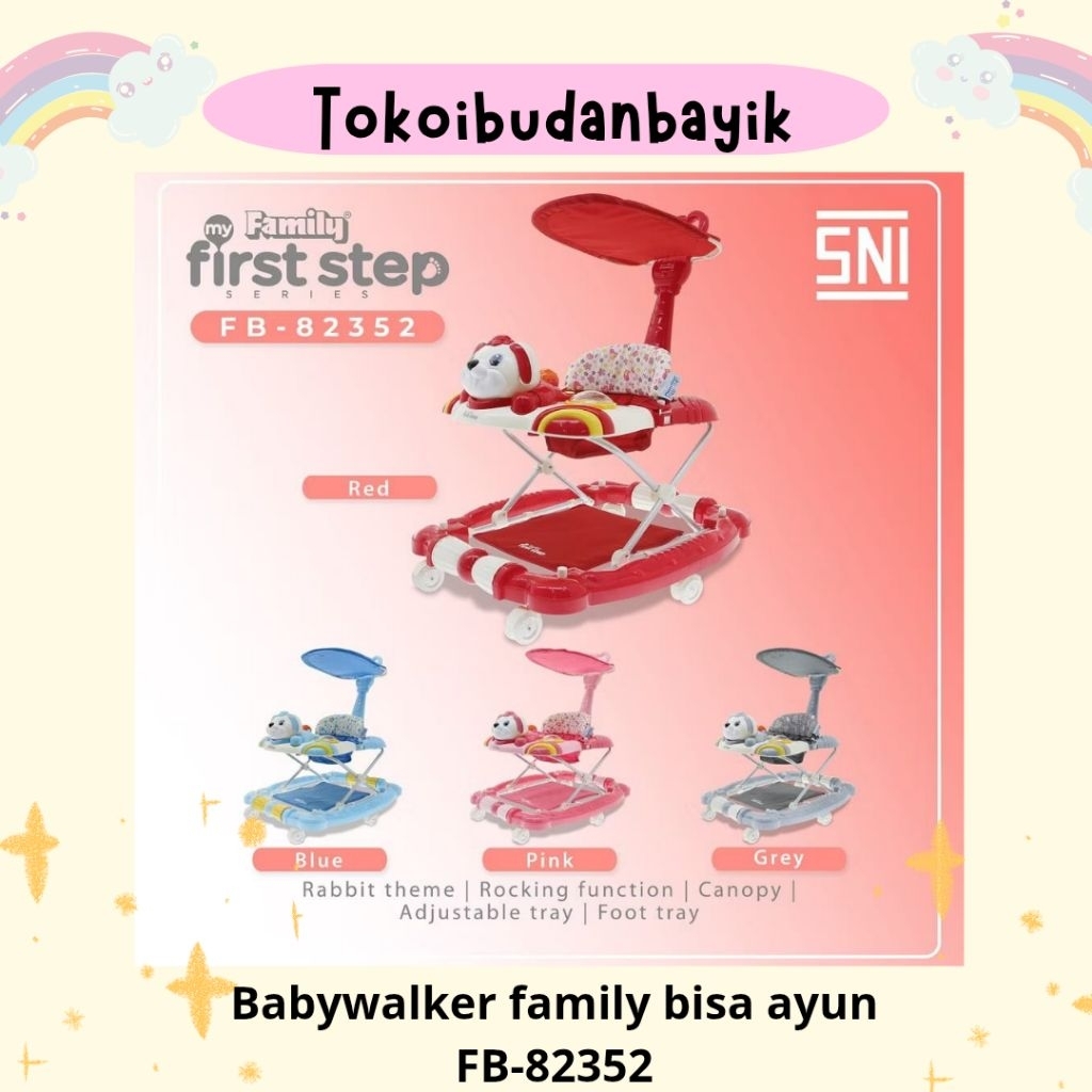 Baby Walker Family My First Step FP-82352