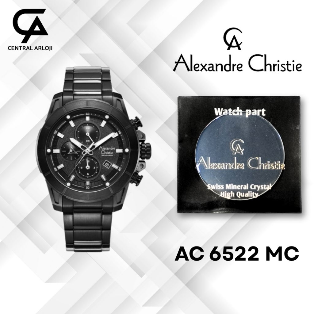 Kaca Jam Tangan Alexandre Christie 6522 MC