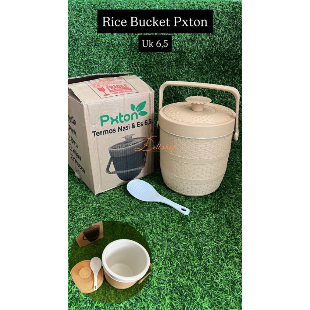 Rice Bucket Pxton/Termos Nasi Pxton 6,5 Liter
