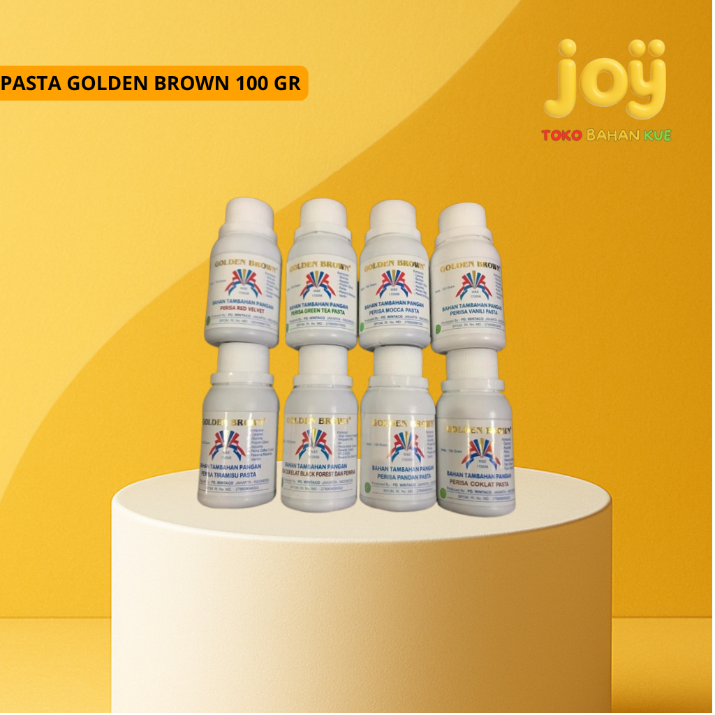 Pasta Golden Brown - Perisa Golden Brown 100gram