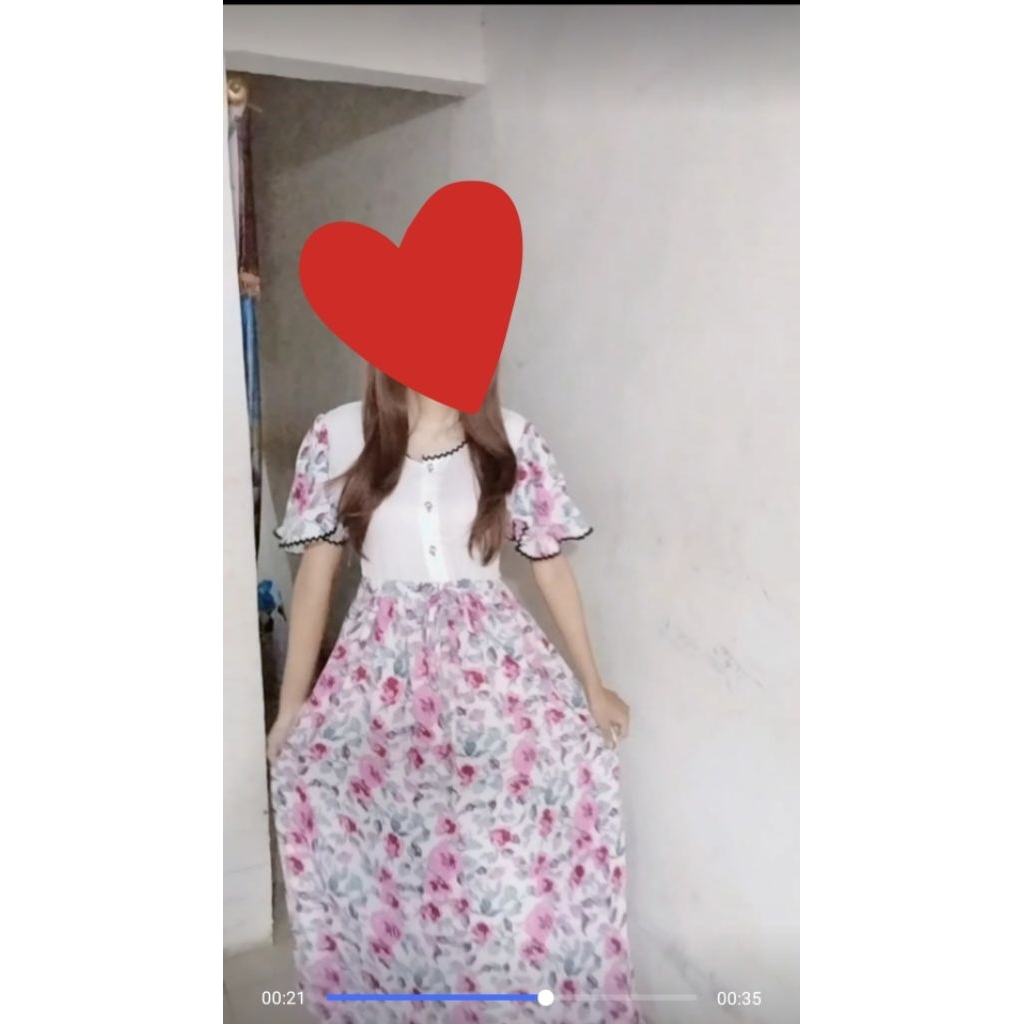 daster dress salsa tali serut