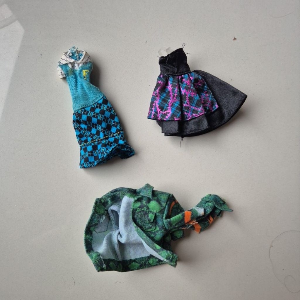 Baju Dress / atasan / jaket Monster High / MH reject