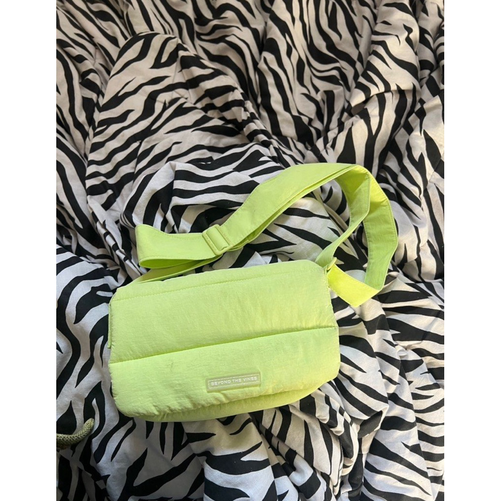 Poofy Bag Mini BTV LIME